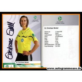 Autogramm Fussball | Schiedsrichter | 2004 Dekra | Christiane WENKEL