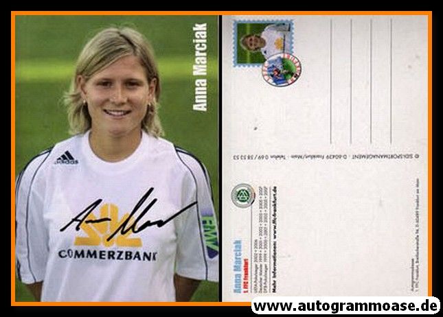 Autogramm Fussball (D) | 1. FFC Frankfurt | 2007 | Anna MARCIAK