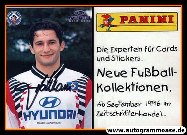Autogramm Fussball | Hamburger SV | 1996 | Hasan SALIHAMIDZIC
