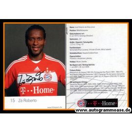 Autogramm Fussball | FC Bayern München | 2008 Mini Druck | Ze ROBERTO