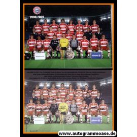 Mannschaftskarte Fussball | FC Bayern München | 2008 Mini Druck