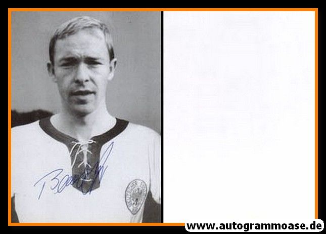 Autogramm Fussball | DFB | 1960er | Bernd RUPP (Portrait SW)