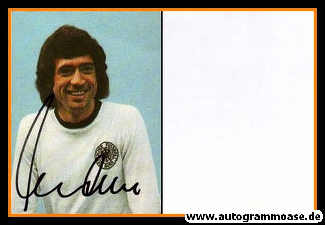 Autogramm Fussball | DFB | 1970er | Bernd CULLMANN (Portrait Color)