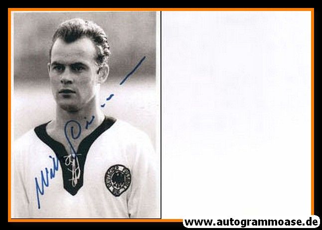Autogramm Fussball | DFB | 1960er | Willi GIESEMANN (Portrait SW)
