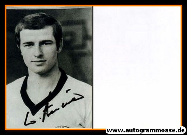 Autogramm Fussball | DFB | 1970er Foto | UNBEKANNT (Portrait SW)