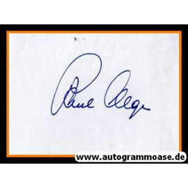 Autograph Fussball | Paul ALGER (1. FC Köln)
