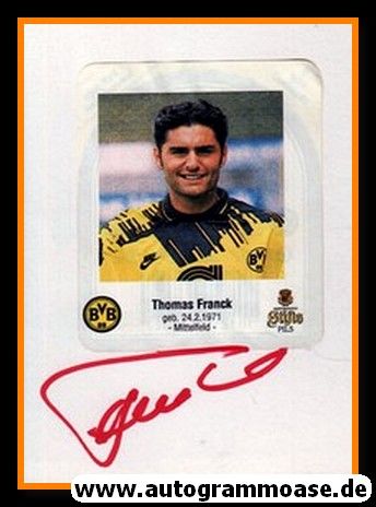 Autograph Fussball | Thomas FRANCK