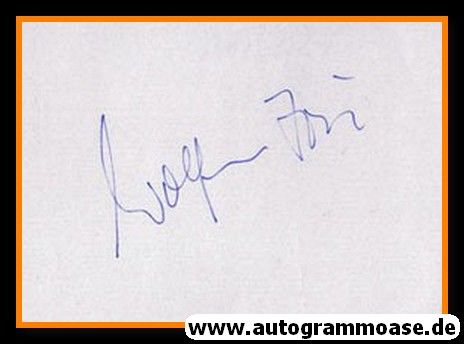 Autograph Fussball | DDR | Wolfram LÖWE
