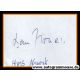 Autograph Fussball | Hans NOWAK