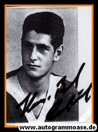 Autograph Fussball | DDR | Hans-Bert MATOUL (Portrait SW)
