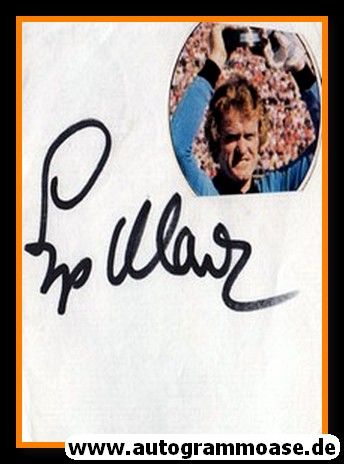 Autograph Fussball | Sepp MAIER