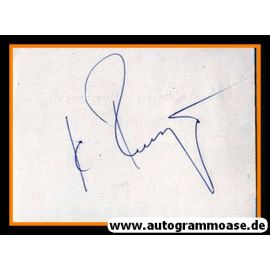 Autograph Fussball | Karl-Heinz RUMMENIGGE
