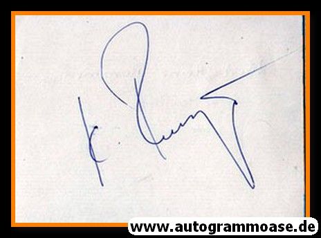 Autograph Fussball | Karl-Heinz RUMMENIGGE