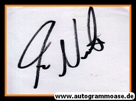 Autograph Fussball | Frank NEUBARTH