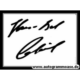 Autograph Fussball | DDR | Hans-Bert MATOUL
