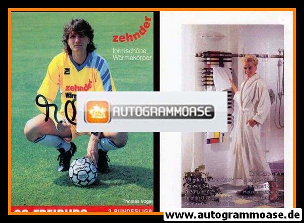 Autogramm Fussball | SC Freiburg | 1992 | Thomas VOGEL