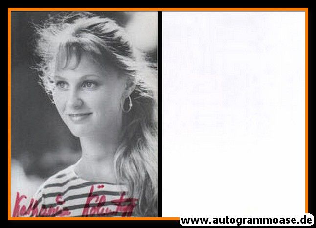 Autogramm Schauspieler | Katharina KÖHNTOPP | 1990er (Portrait SW)