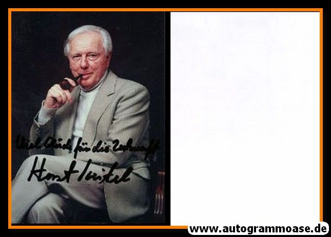 Autogramm Schauspieler | Horst KEITEL | 2000er Foto (Portrait Color) 1