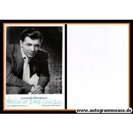 Autogramm Film | Gerhard RIEDMANN | 1955 "Oberwachtmeister Borck" (Portrait SW Algefa)