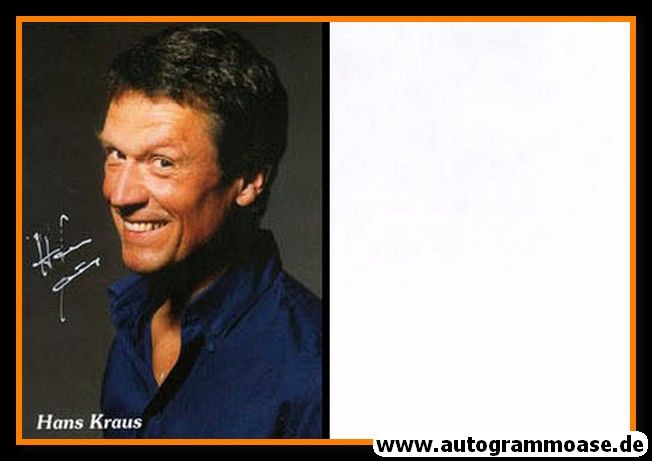 Autogramm Schauspieler | Hansi KRAUS | 1990er (Portrait Color)
