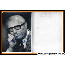Autogramm Schauspieler | ??? Willy Gatter | 1970er (Portrait SW) 2021-00041