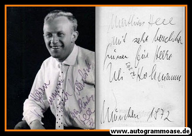 Autogramm Schauspieler | ??? Matthias Heel | 1970er (Portrait SW) 2021-00043
