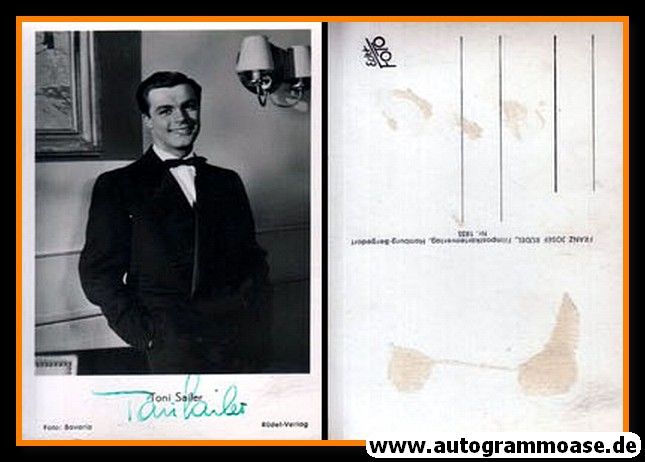 Autogramm Schauspieler | Toni SAILER | 1960er (Portrait SW Rüdel 1835) Bavaria