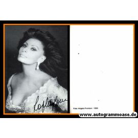 Autogramm Film (Italien) | Sophia LOREN | 1995 (Portrait SW Frontoni) 1
