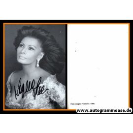 Autogramm Film (Italien) | Sophia LOREN | 1995 (Portrait SW Frontoni) 2