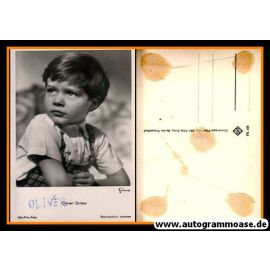 Autogramm Schauspieler | Oliver GRIMM | 1950er (Portrait SW) UFA FK886