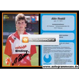 Autogramm Fussball | SC Freiburg | 1993-1 | Altin RRAKLLI