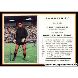Autogramm Fussball | Eintracht Frankfurt | 1968 | Hans TILKOWSKI (Bergmann B131)