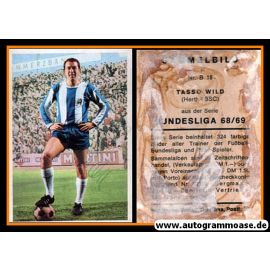 Autogramm Fussball | Hertha BSC Berlin | 1968 | Tasso WILD (Bergmann B018)