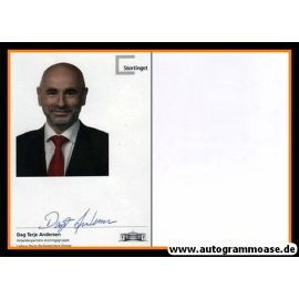 Autogramm Politik | Norwegen | Dag Terje ANDERSEN | 2010er (Wirtschaftsminister)