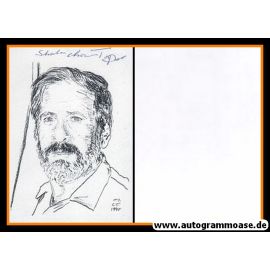 Autogramm Film (Israel) | Chaim TOPOL | 1990 (Zeichnung SW)