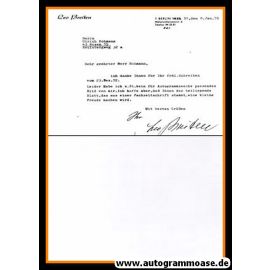 Autogramm Schlager | Leo BREITEN | 1973 (Brief)