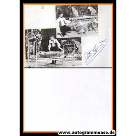 Autogramm Zirkus | Dieter ??? | 1970er (Dompteur Löwe)