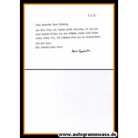 Brief Wissenschaft | Arne EGGEBRECHT (1972)