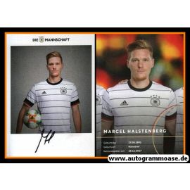 Autogramm Fussball | DFB | 2020 Adidas | Marcel HALSTENBERG