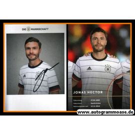 Autogramm Fussball | DFB | 2020 Adidas | Jonas HECTOR