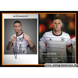 Autogramm Fussball | DFB | 2020 Adidas | Niklas SÜLE