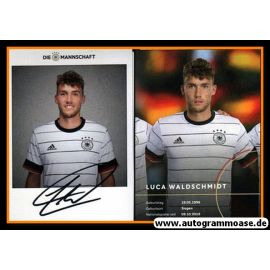 Autogramm Fussball | DFB | 2020 Adidas | Luca WALDSCHMIDT