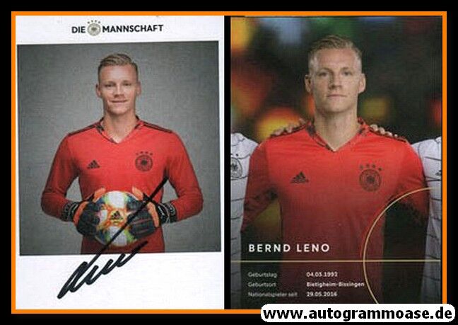 Autogramm Fussball | DFB | 2020 Adidas | Bernd LENO