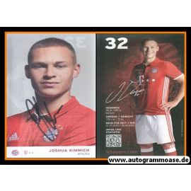 Autogramm Fussball | FC Bayern München | 2016 | Joshua KIMMICH