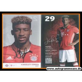 Autogramm Fussball | FC Bayern München | 2016 | Kingsley COMAN