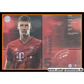 Autogramm Fussball | FC Bayern München | 2019 | Benjamin PAVARD