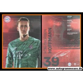 Autogramm Fussball | FC Bayern München | 2019 | Ron-Thorben HOFFMANN