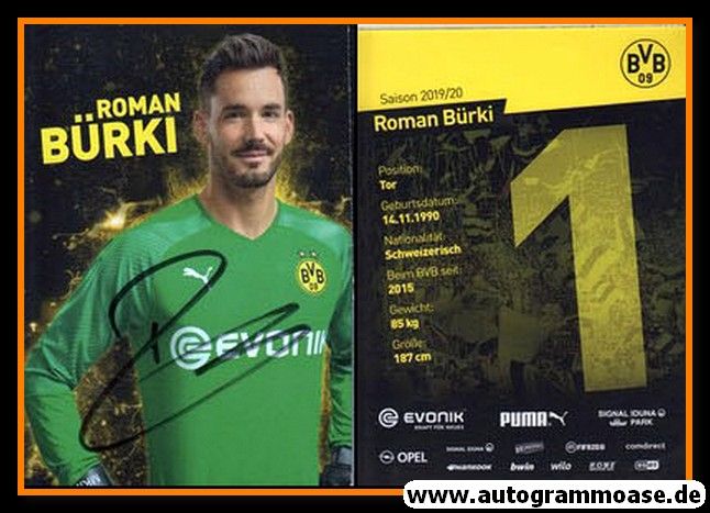 Autogramm Fussball | Borussia Dortmund | 2019 | Roman BÜRKI