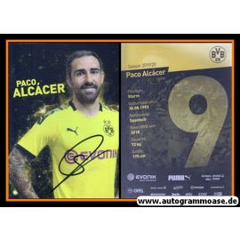 Autogramm Fussball | Borussia Dortmund | 2019 | Paco ALCACER