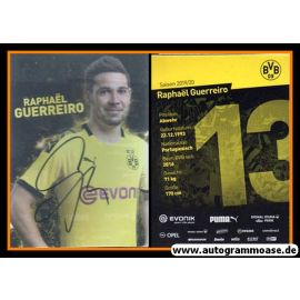 Autogramm Fussball | Borussia Dortmund | 2019 | Raphael GUERREIRO